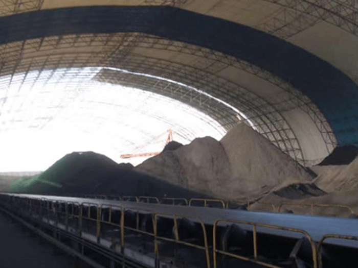 黄石煤棚料仓网架