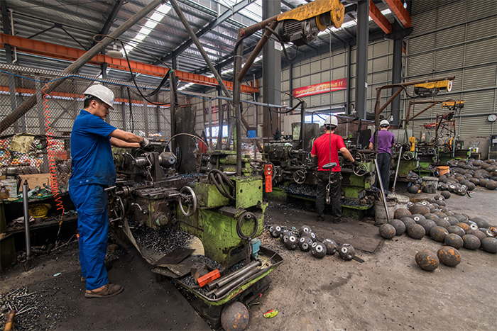 黄石网架配件车间